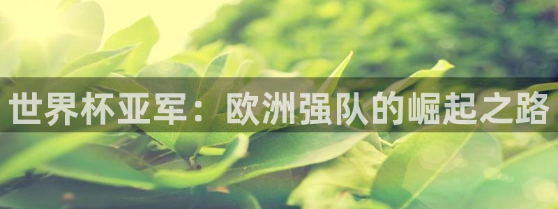 世界杯直播时间：世界杯亚军：欧洲强队的崛起之路