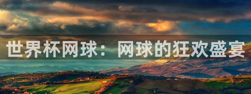 2026男足世界杯赛程：世界杯网球：网球的狂欢盛宴